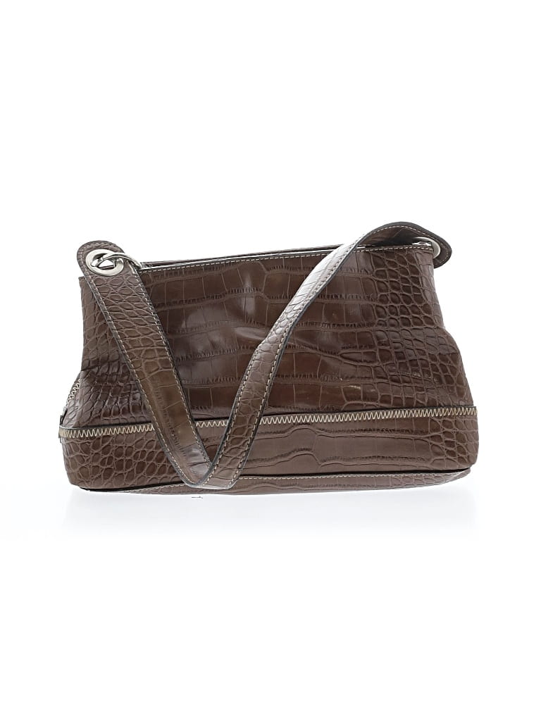 Pre-owned Tommy Hilfiger Shoulder Bag In Brown