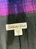 Coldwater Creek Plaid Purple Coat Size 10 - photo 6