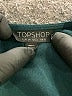 Topshop Teal 3/4 Sleeve Blouse Size 2 - photo 7