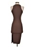 CLYQUE Solid Brown Cocktail Dress Size XS - photo 2