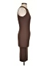 CLYQUE Solid Brown Cocktail Dress Size XS - photo 4