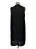 Lush Solid Black Casual Dress Size L - photo 2