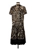 Just Cavalli 100% Polyester Animal Print Brown Black Cocktail Dress Size EU (IT) 40 / US 4 - photo 2