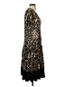 Just Cavalli 100% Polyester Animal Print Brown Black Cocktail Dress Size EU (IT) 40 / US 4 - photo 4