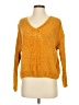LUV LANE 100% Polyester Yellow Cardigan Size S - photo 1