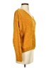 LUV LANE 100% Polyester Yellow Cardigan Size S - photo 4