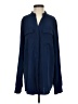 Alloy Apparel Blue Long Sleeve Blouse Size S - photo 1