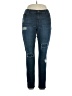 Juicy Couture Graphic Blue Jeans Size 16 - photo 1