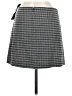 Wilfred Houndstooth Gray Wool Skirt Size 8 - photo 2