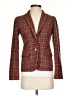 J.Crew Factory Store Plaid Red Blazer Size 0 - photo 1