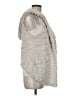 Dylan 100% Polyester Ivory Faux Fur Vest Size M - photo 4