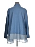 LOGO Lounge 100% Polyester Blue Cardigan Size 1X - photo 2