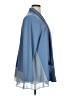 LOGO Lounge 100% Polyester Blue Cardigan Size 1X - photo 4
