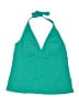 Lands' End Solid Green Swimsuit Top Size 6 (petite) - photo 1