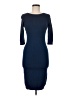 Sentimental NY Solid Blue Cocktail Dress Size 6 - photo 1