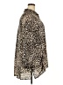 Avenue 100% Polyester Animal Print Brown Long Sleeve Blouse Size 22 - 24 Plus - photo 4