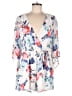 Bailey Blue 100% Polyester Floral White Romper Size M - photo 1