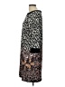 Rafaella Animal Print Brown Casual Dress Size L - photo 5