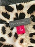 Vince Camuto 100% Polyester Animal Print Ivory Sleeveless Blouse Size S - photo 7