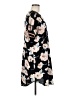 Gold Coast 100% Polyester Floral Black Casual Dress Size M - photo 4