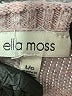 Ella Moss Color Block Pink Pullover Sweater Size L - photo 7