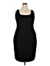 City Chic Solid Black Cocktail Dress Size 18 Plus (M) - photo 1