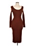 Universal Thread Brown Casual Dress Size L - photo 1