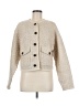 Galeries Lafayette Ivory Cardigan Size Med (2) - photo 1