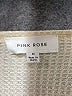 Pink Rose Ivory Pullover Sweater Size M - photo 7