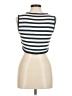 Fashion 100% Polyester Ivory Sleeveless Top Size M - photo 2