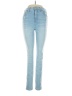 Old Navy Stripes Blue Jeans Size 2 - photo 1