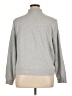 Talbots Floral Silver Sweatshirt Size XL - photo 2