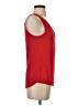Express 100% Polyester Red Sleeveless Blouse Size XS - photo 4
