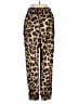 Walter Baker Animal Print Gold Casual Pants Size S - photo 2
