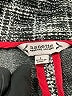 NANETTE Nanette Lepore Tweed Gray Coat Size L - photo 6