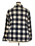 Absolutely Creative Worldwide Plaid Blue Long Sleeve Blouse Size 2X - photo 2