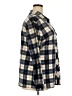 Absolutely Creative Worldwide Plaid Blue Long Sleeve Blouse Size 2X - photo 4