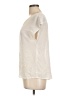 14th & Union Ivory Short Sleeve Blouse Size L - photo 5