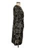Karin Stevens Print Black Casual Dress Size L - photo 4