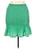 Vero Moda 100% Polyester Solid Green Casual Skirt Size XL - photo 2