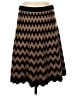 Etcetera Chevron-herringbone Brown Casual Skirt Size S - photo 1