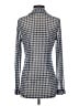 CAbi Houndstooth Blue Long Sleeve Button-Down Shirt Size S - photo 2