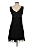 Donna Ricco 100% Polyester Solid Black Cocktail Dress Size 4 (petite) - photo 2