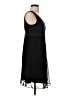 Donna Ricco 100% Polyester Solid Black Cocktail Dress Size 4 (petite) - photo 4