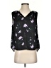 Banana Republic 100% Polyester Black Sleeveless Blouse Size S - photo 1