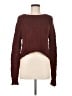 Babakul Tweed Burgundy Pullover Sweater Size M - photo 1
