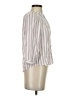 Evereve 100% Rayon Stripes Pink 3/4 Sleeve Blouse Size S - photo 4