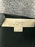 Ann Taylor LOFT 100% Polyester Black Sleeveless Blouse Size XS - photo 7