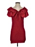Salanta 100% Polyester Red Cocktail Dress Size 4 - photo 1