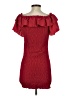 Salanta 100% Polyester Red Cocktail Dress Size 4 - photo 2
